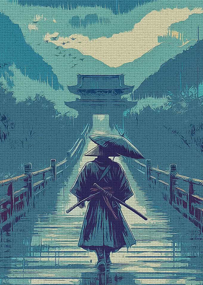 Samurai in Rain