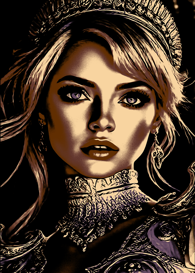 Woman with Crown