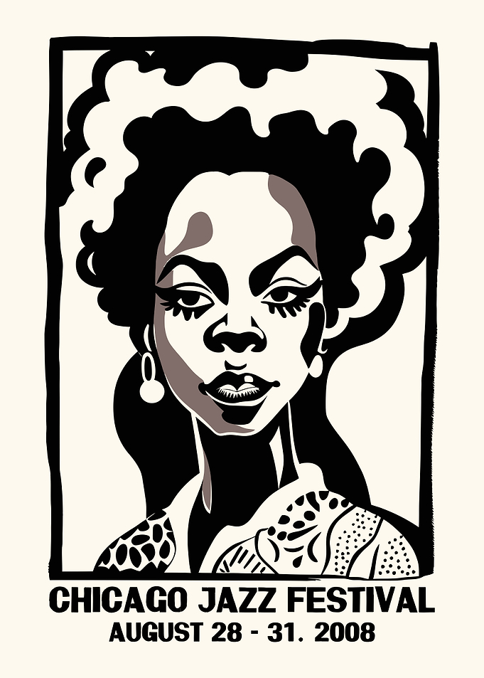 Chicago Jazz Festival Poster