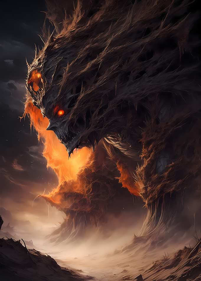 Dark Fantasy Monster