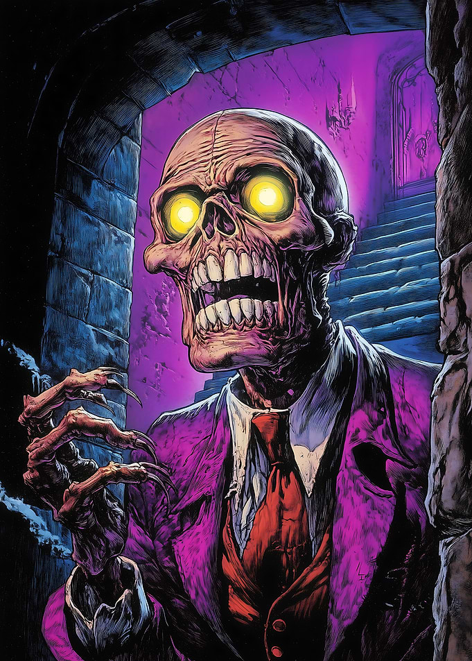 Skeleton in Suit