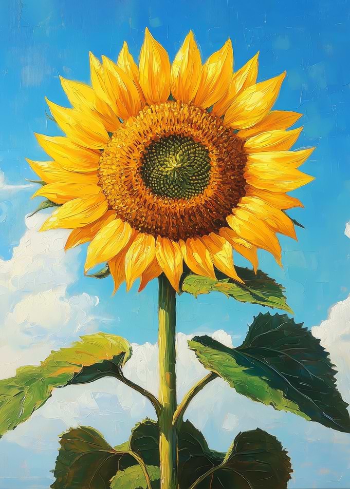 Bloom in Sunflower