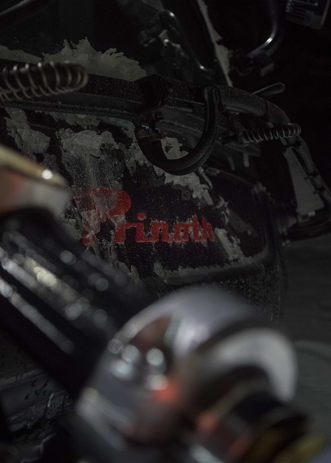 Refueling snowcat