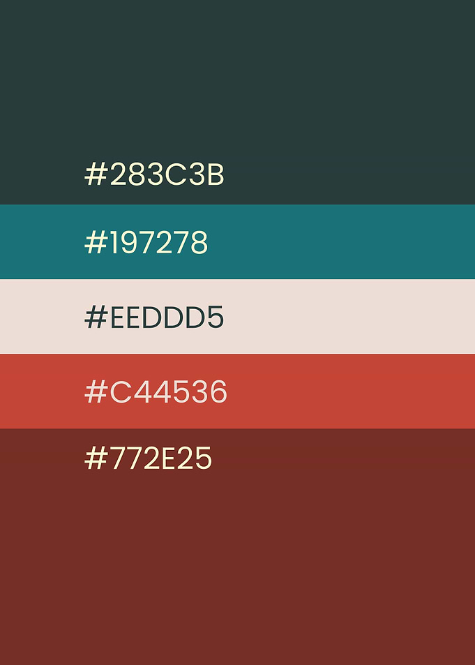 Color Palette Hex Codes