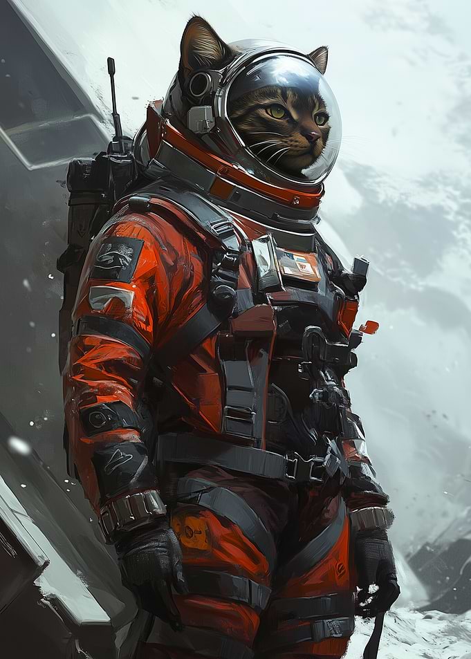 Cat Astronaut