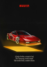 Ferrari Testarossa Float Minimal