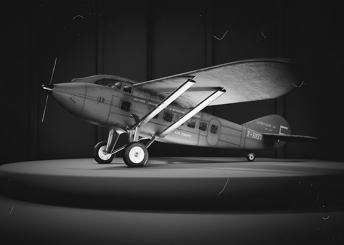 Latécoère 28 Airplane - Vintage