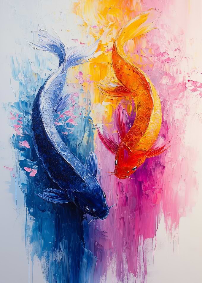 Koi Fish Painting