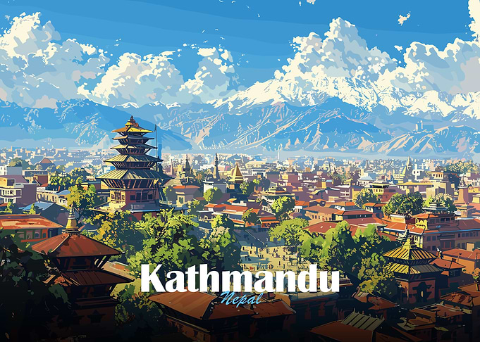 Kathmandu Cityscape