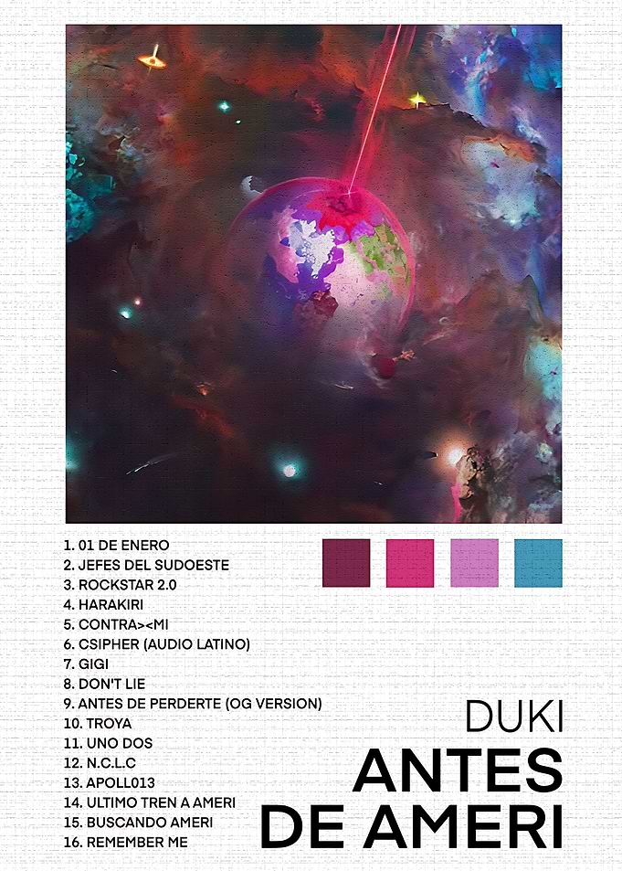 Duki Album Cover