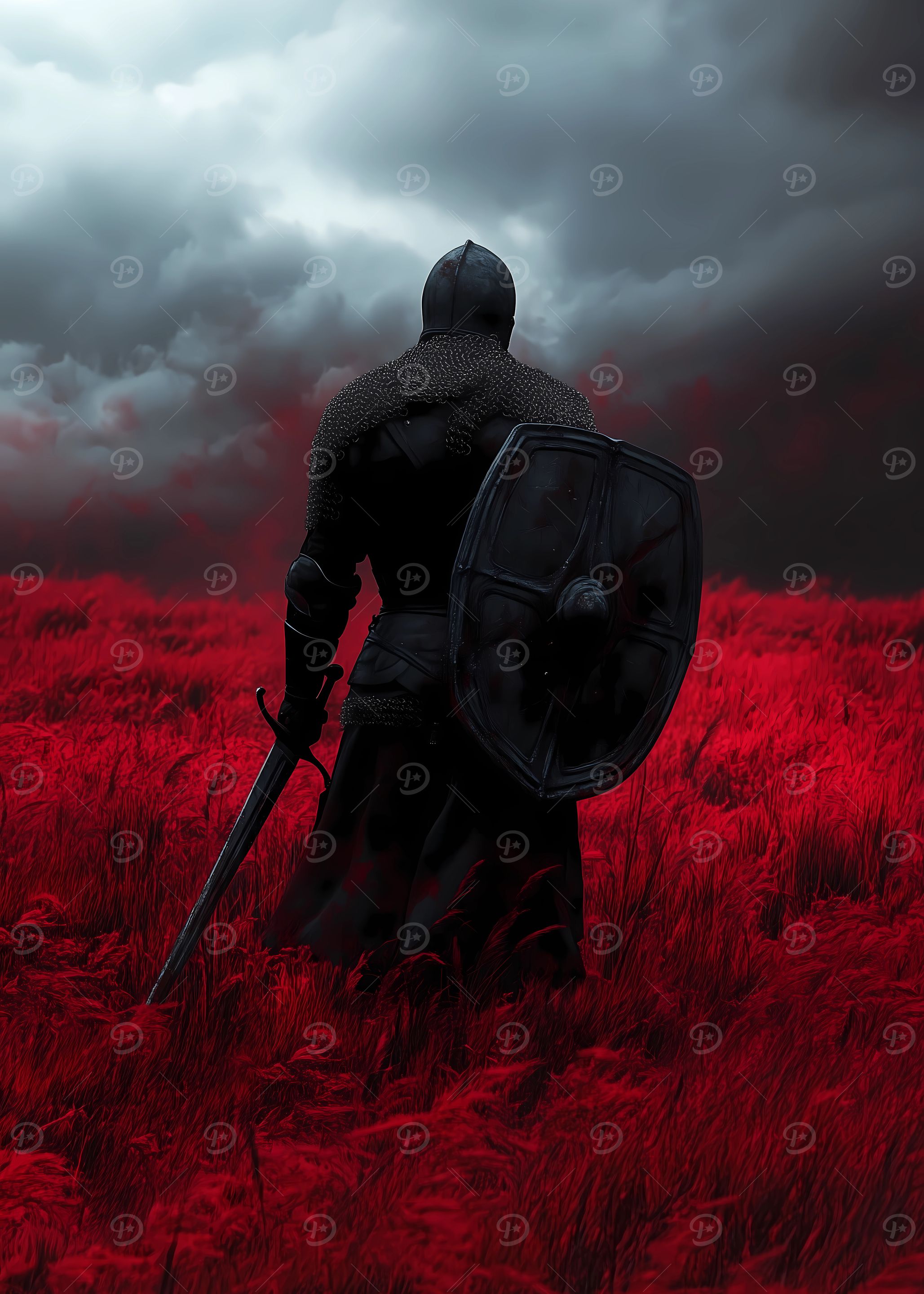 Dark Knight in Red