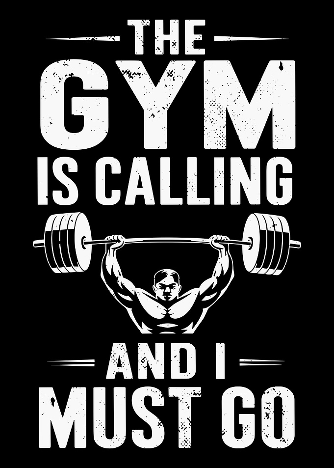 Fitness Motivation The Gym Is Calling