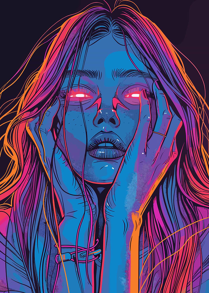 Psychedelic Trance Girl