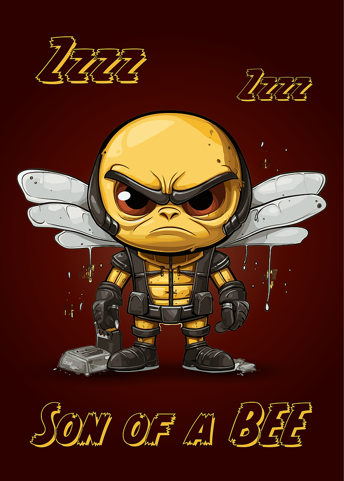 Buzz Bee Superhero - Son of a Bee