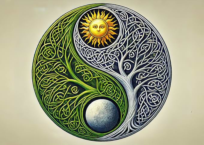 Celtic Solstice : Yin Yang Tree of Life
