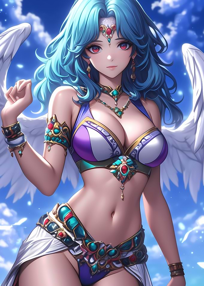 Angelic Anime Girl