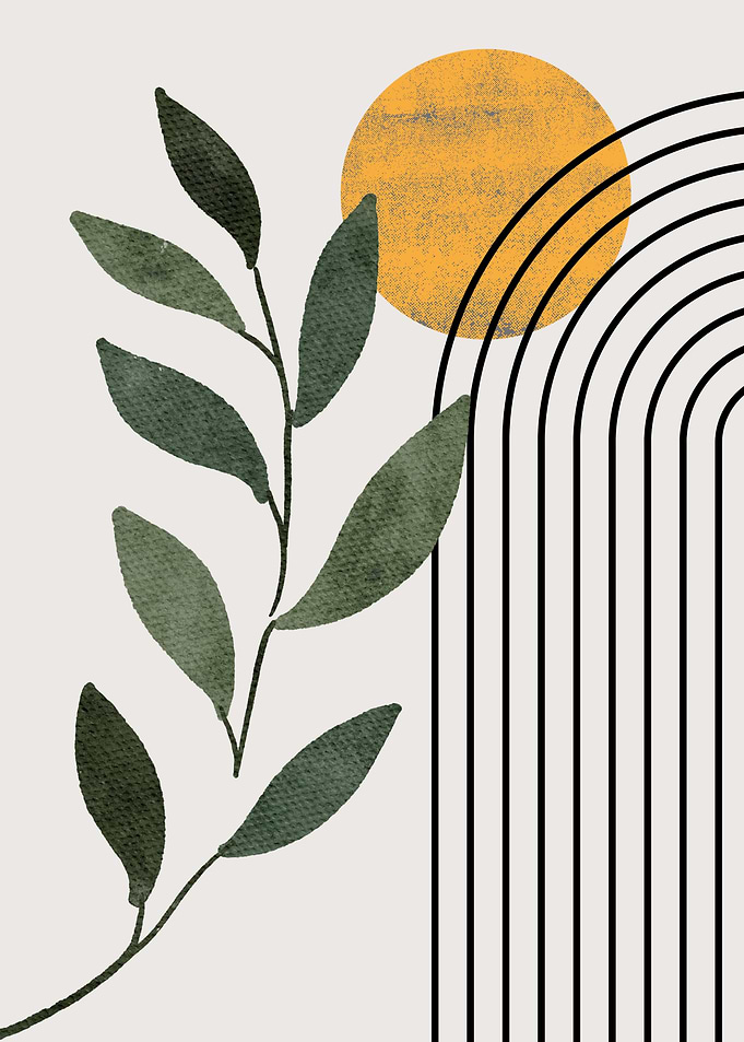 Abstract Botanical Art