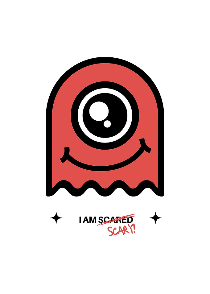 Cute Monster Illustration