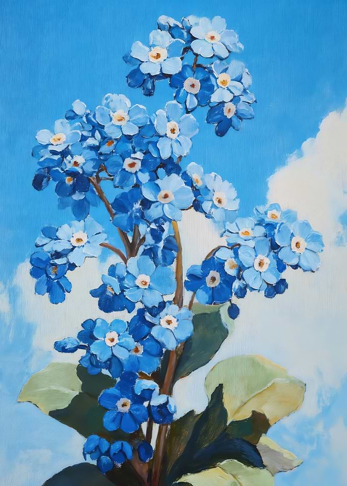 Bloom in Forget-Me-Nots