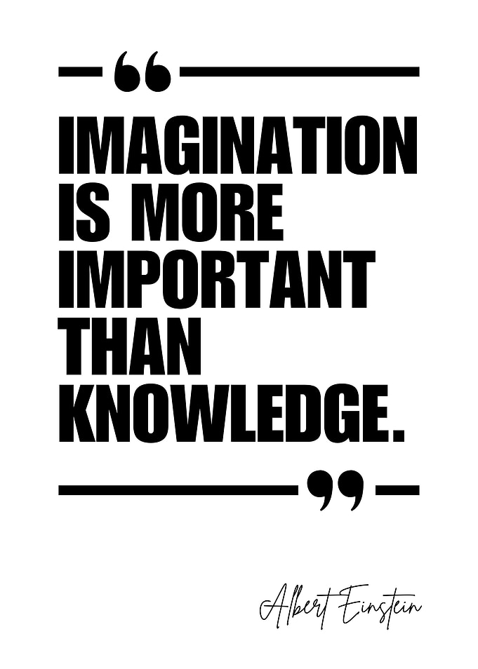 Imagination Quote - Einstein