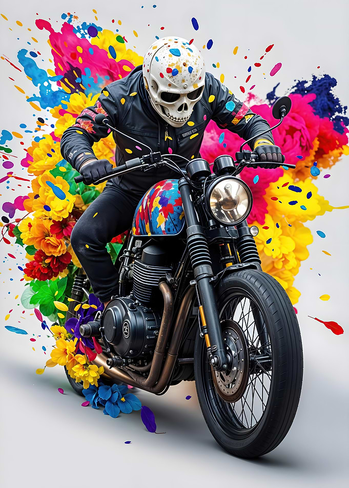 Crazy Skull Rider
