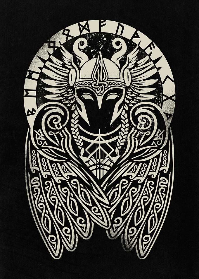 Valkyrie with Wings