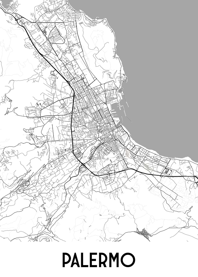 Palermo City Map