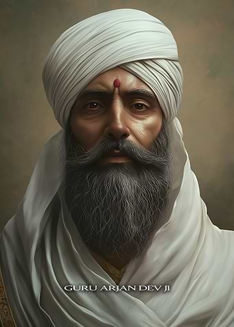 Guru Arjan Dev Ji Portrait