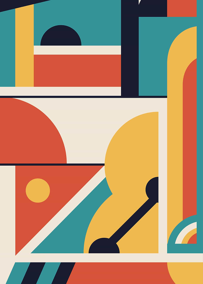 Abstract Geometric Art