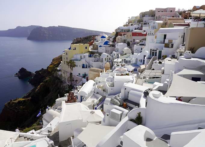Santorini Village View