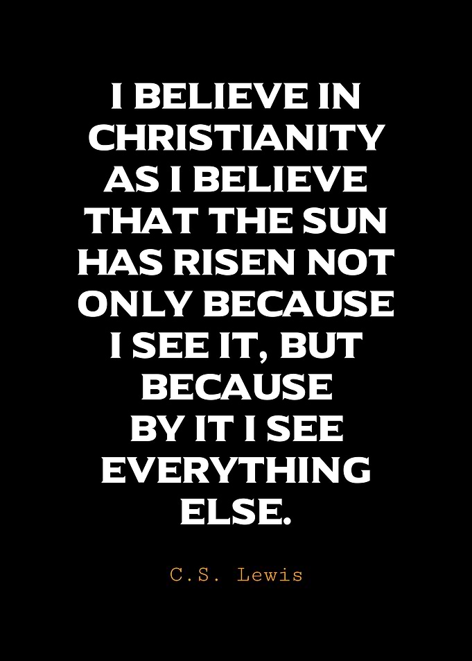 C.S. Lewis Quote on Christianity