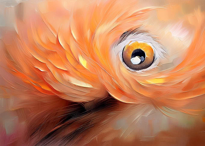 Bird Eye Close-up