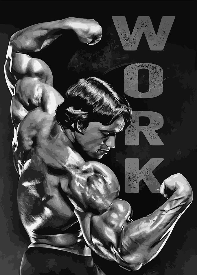 Bodybuilding Motivation Poster