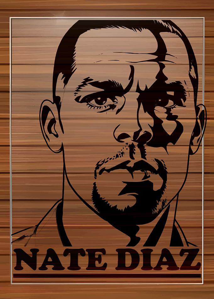 Nate Diaz Portrait
