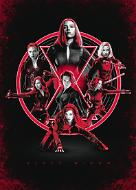 Black Widow Collage