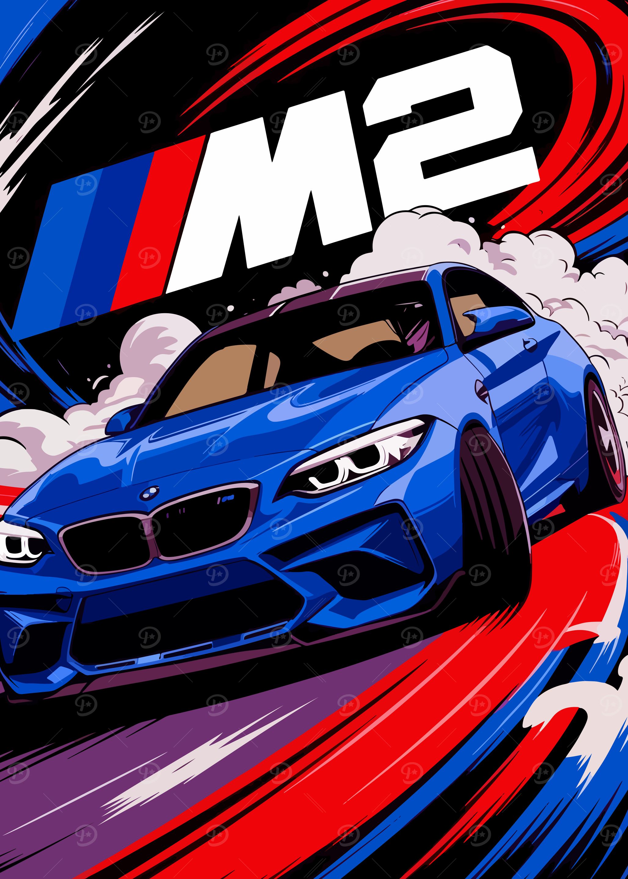 BMW M2 Drifting