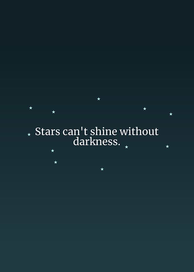 Stars and Darkness Quote