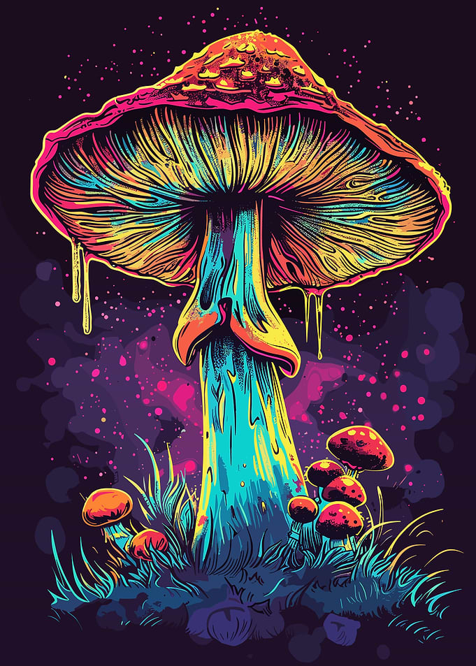 Psychedelic Mushroom