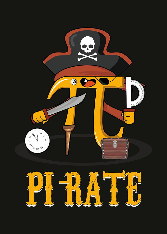 Pirate Happy Pi Day Math