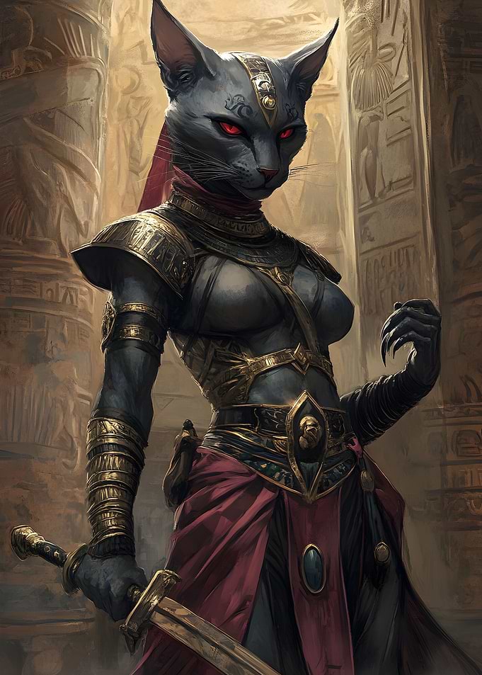Cat-like Warrior