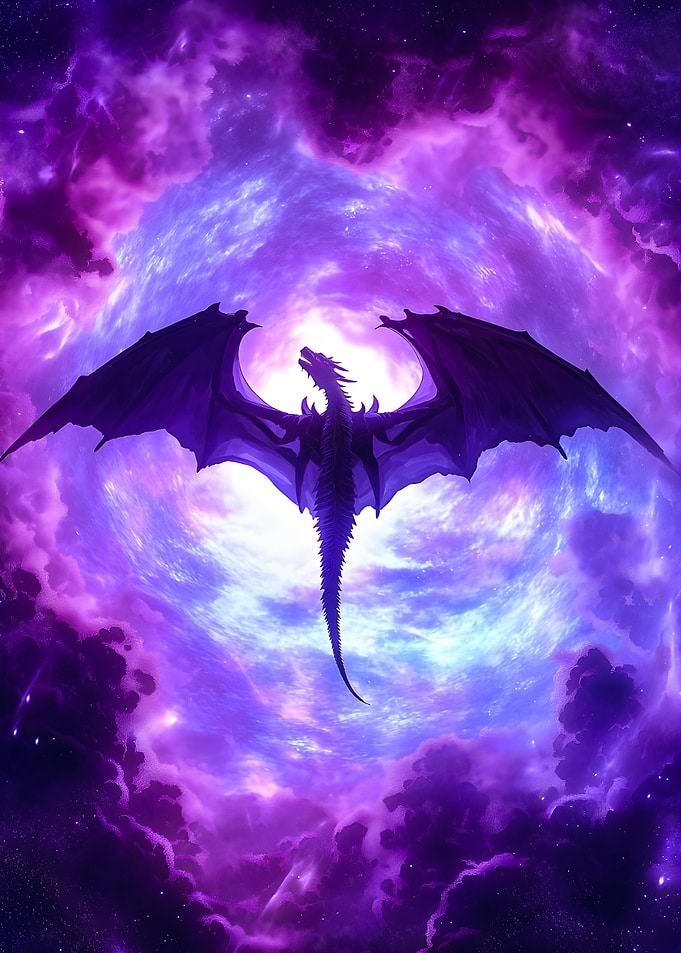 Dragon in the sky