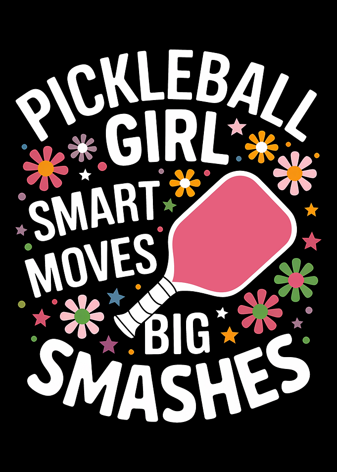 Pickleball Girl Graphic