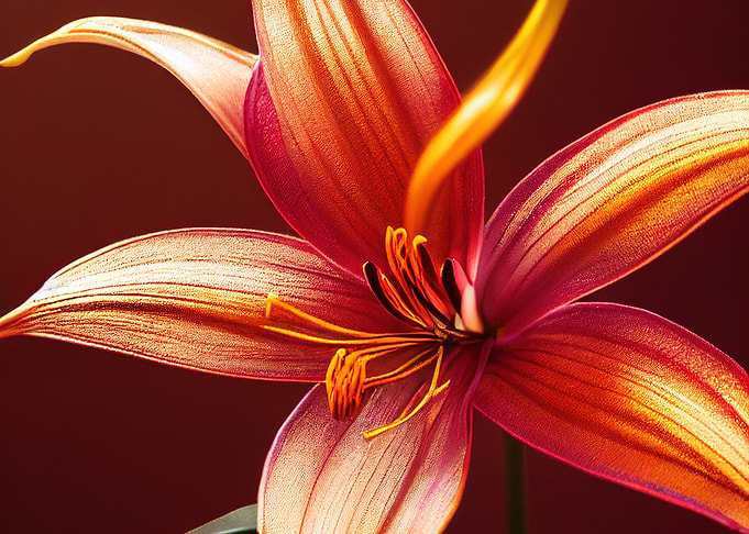 Close-up Lily Flower
