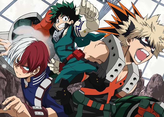 Deku and Bakugo