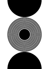 Black and White Circles