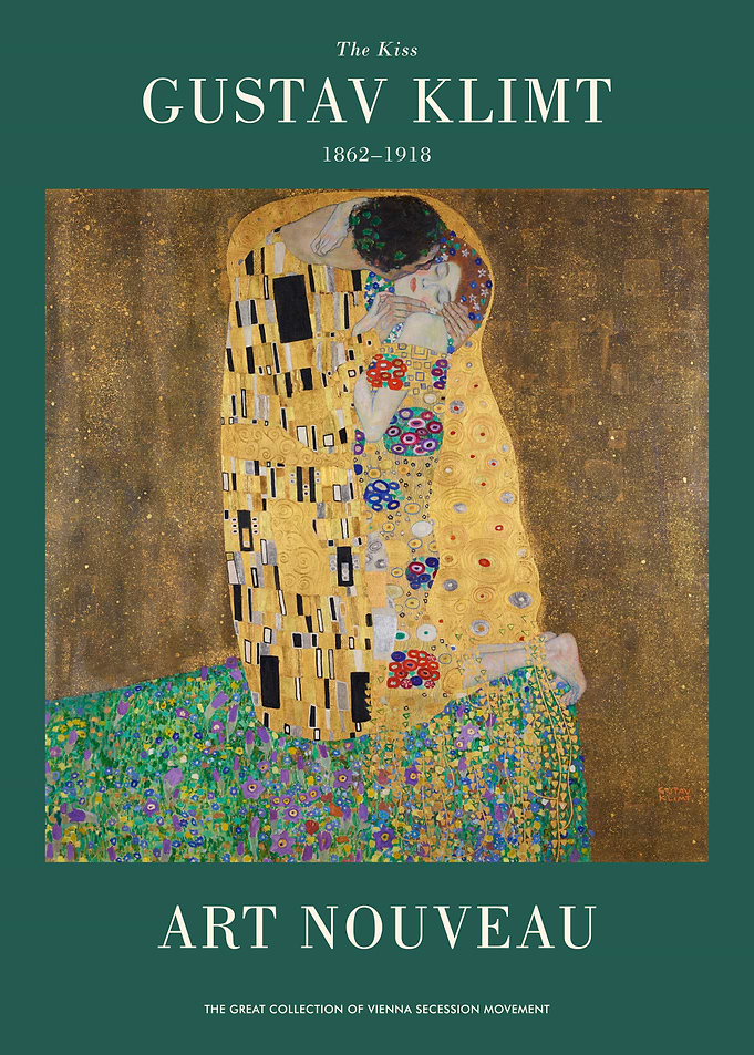 The Kiss by Gustav Klimt