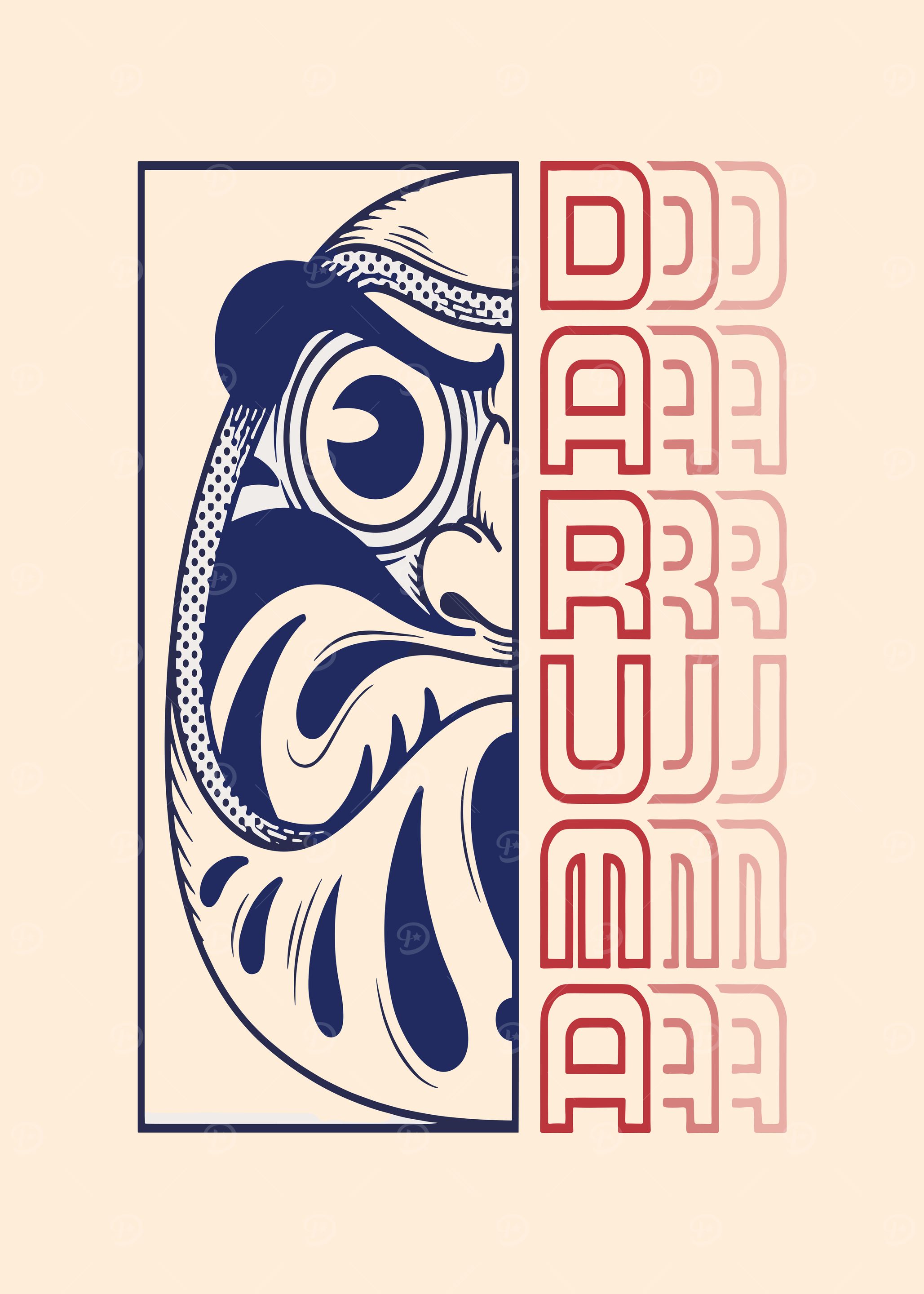 Japanese Wave Illustration