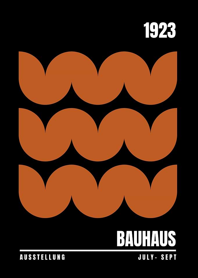 Bauhaus 1923 Poster