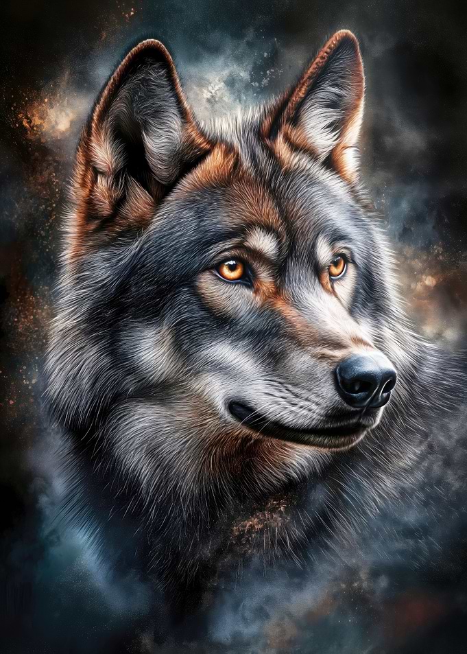 Wolf Portrait