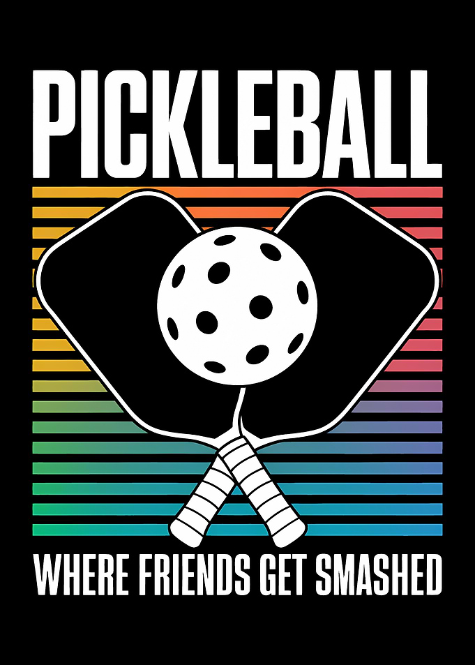Pickleball Friends Get Smashed